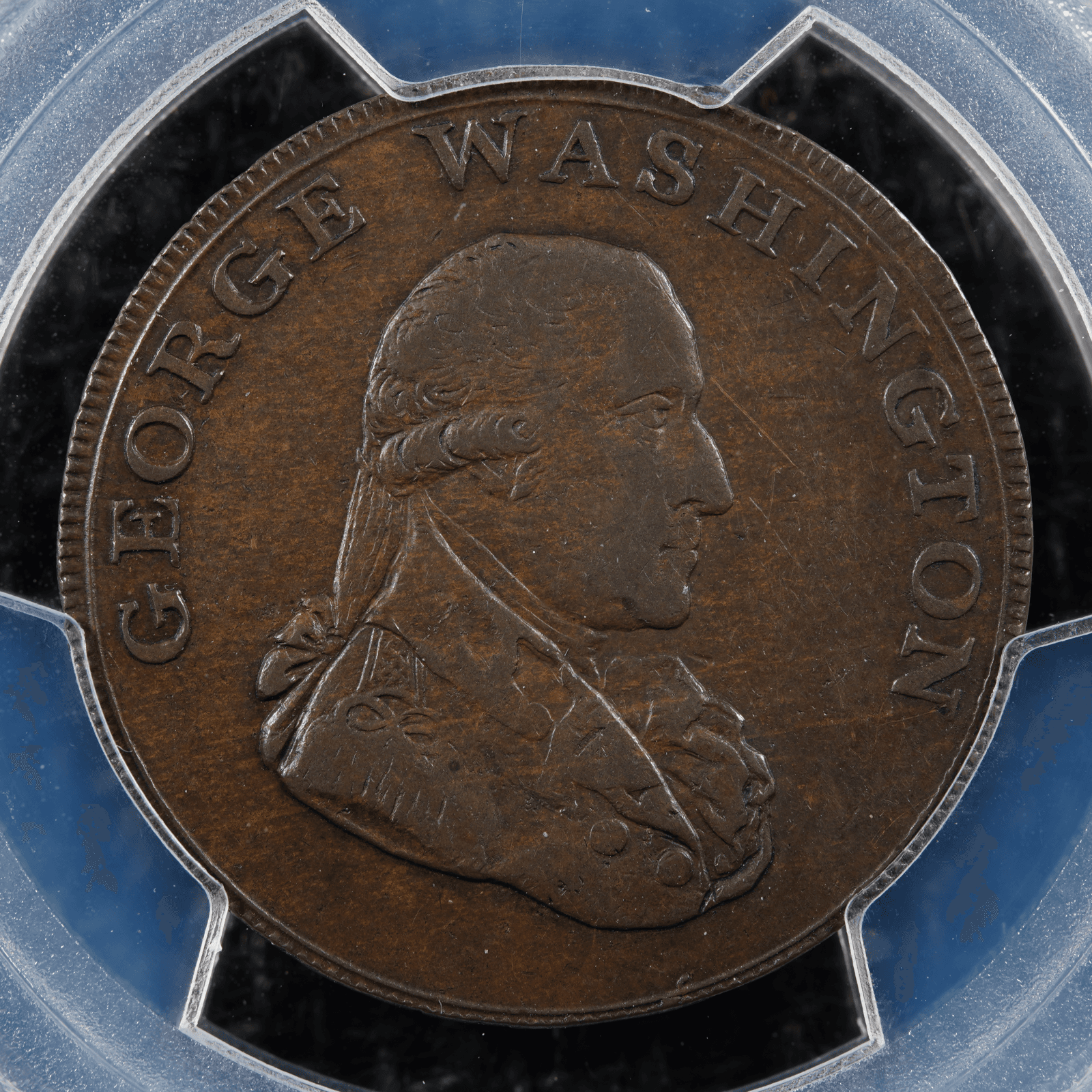 1795 Washington Liberty and Security Halfpenny