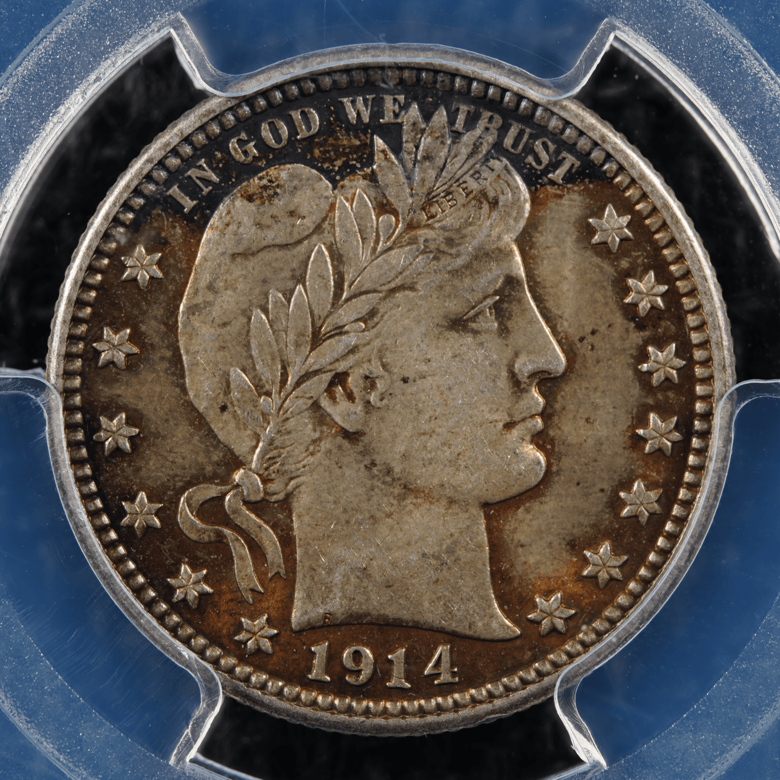 1914-D Barber Quarter