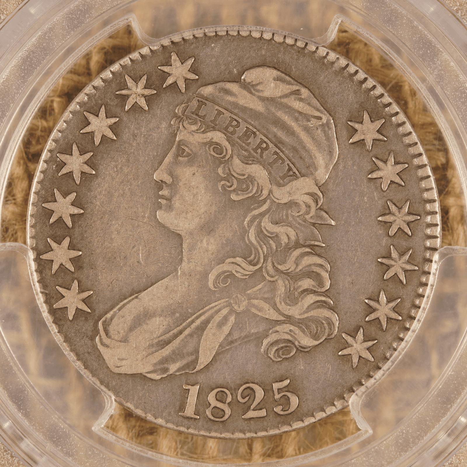 1825 Capped Bust Half Dollar