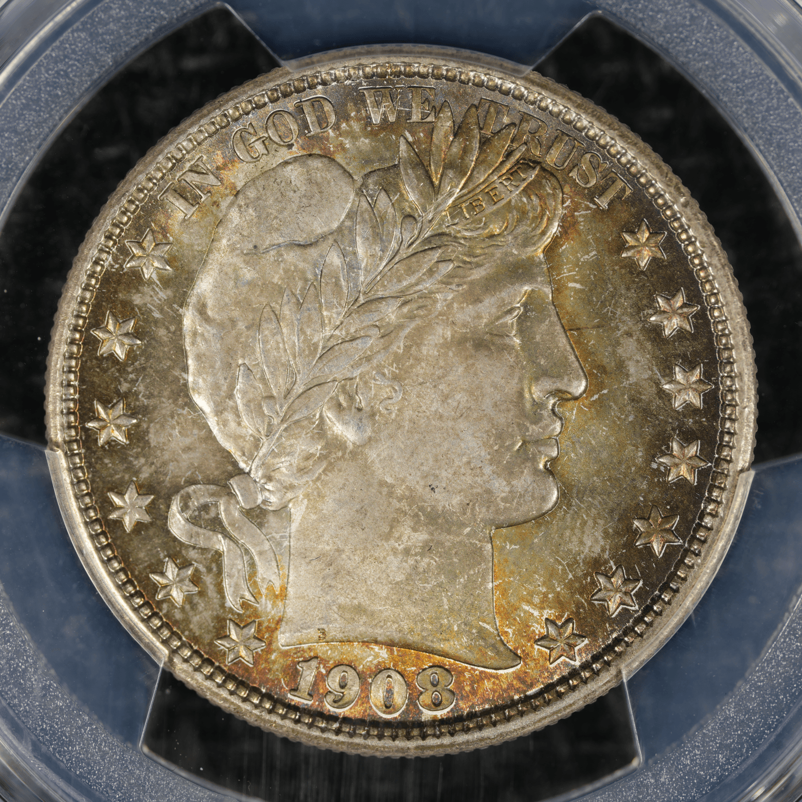 1908-D Barber Half Dollar