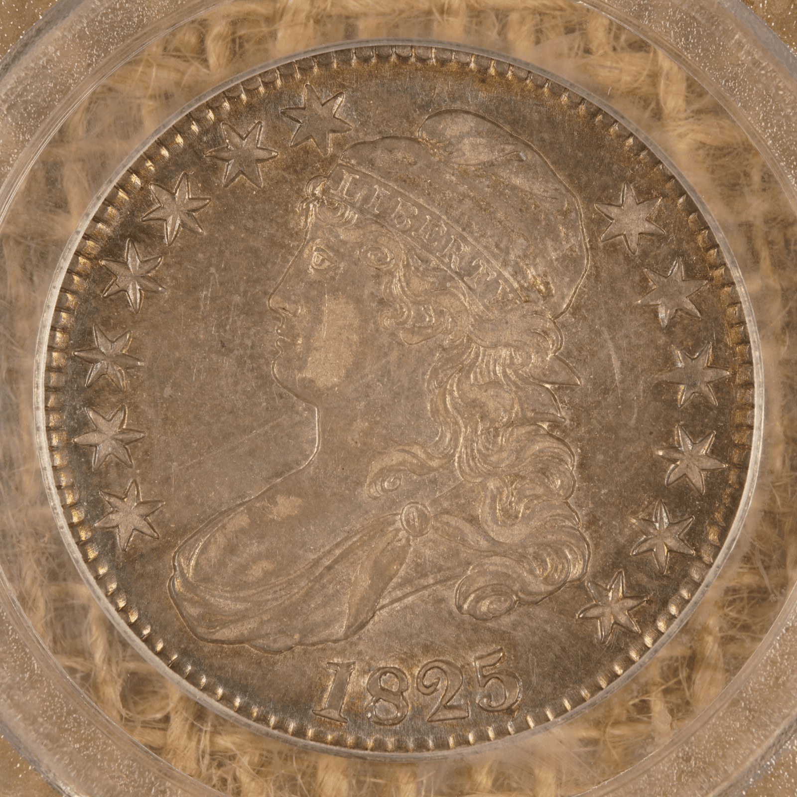 1825 Capped Bust Half Dollar